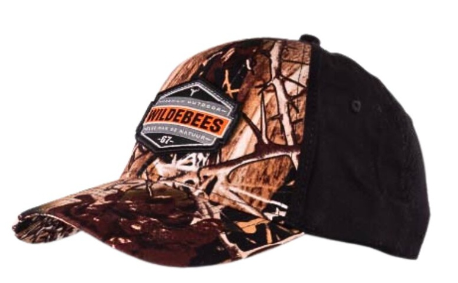 HHH - Wildebees - Cap Woven Label Black Sekelbos