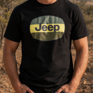 Mens Jeep - Graphic T-Shirt Black