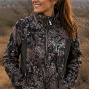 CC - Wildebees - Ladies Teddy Bonded Soft Shell Bark