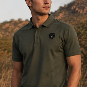 Mens Wildebees - Elite Technical Golfer - Olive