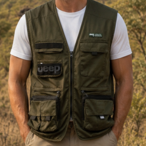 CC - Jeep - Utility Gilet Olive Green