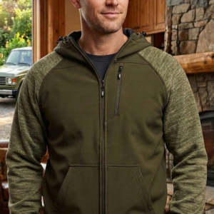 CC - Jeep - Softshell Fleece Jacket Olive
