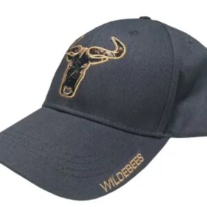 HHH - Wildebees - Mens Camo Applique Cap Charcoal