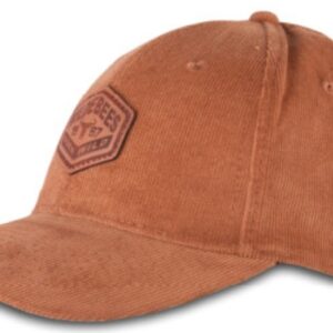 HHH- Wildebees - Mens Corduroy Leather Badge Cap
