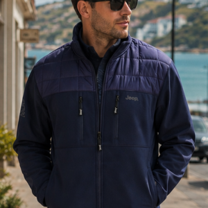 CC - Jeep - Quilted Softshell Jacket Navy