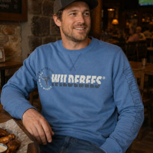 CC - Wildebees - Circle Split Crew Neck Sweater